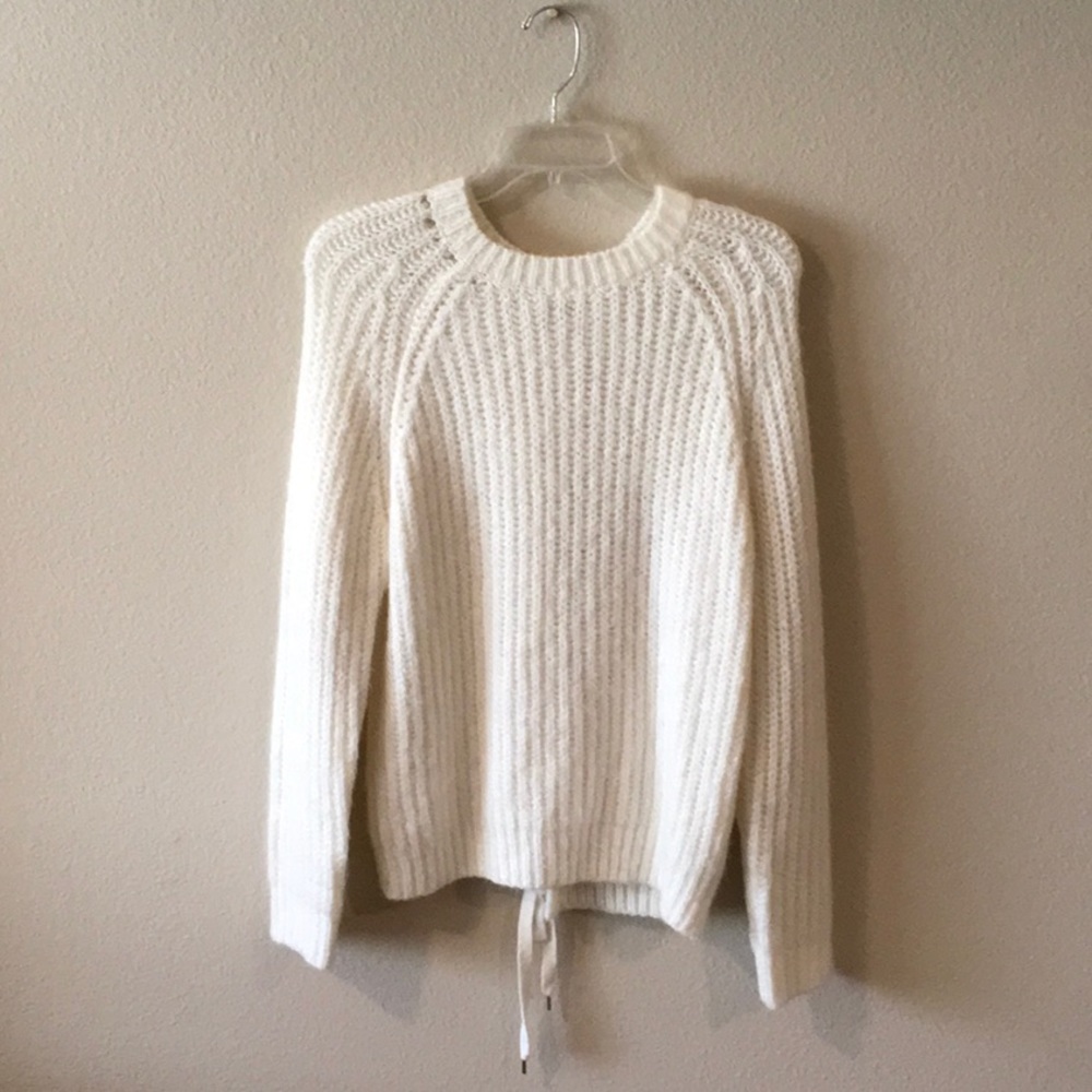 White Knit Sweater